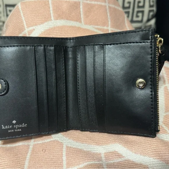 Kate Spade Black Croc-Embossed Handbag - Picture 3 of 7